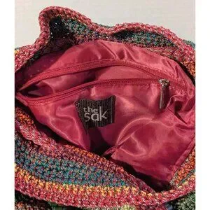 The Sak | Bags | The Sak Crochet Bag Dylan Rainbow Peace  display picture 1